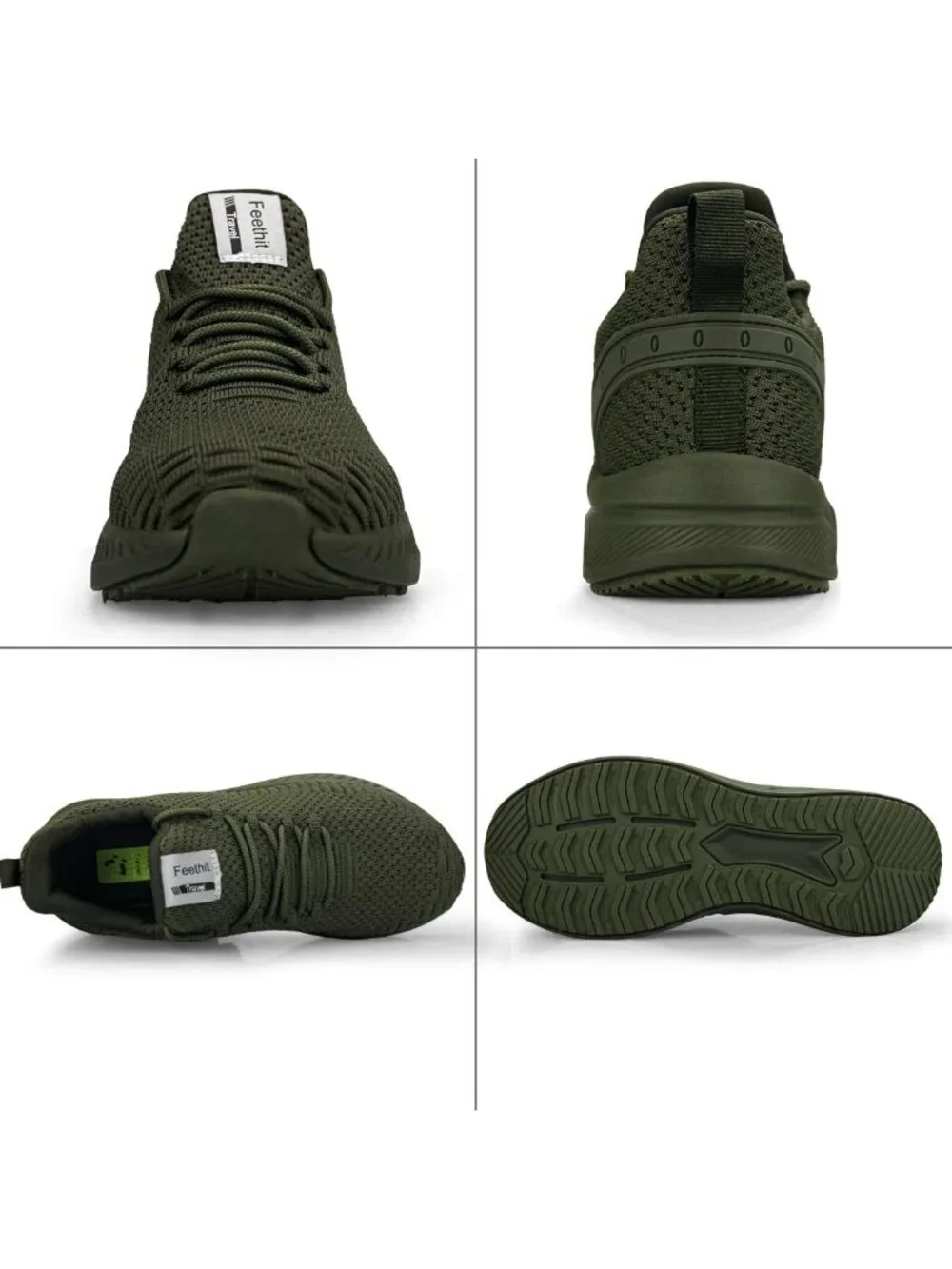 Lightweight Breathable Slip-On Walking Shoes | Non-Slip Tennis & Running